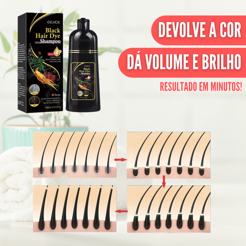 Shampoo Paint Hair [CABELOS DE VOLTA A COR EM 5 MINUTOS] + FRETE GRÁTIS