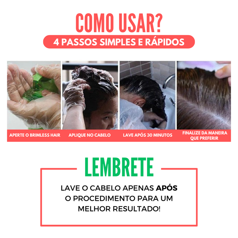 Shampoo Paint Hair [CABELOS DE VOLTA A COR EM 5 MINUTOS] + FRETE GRÁTIS